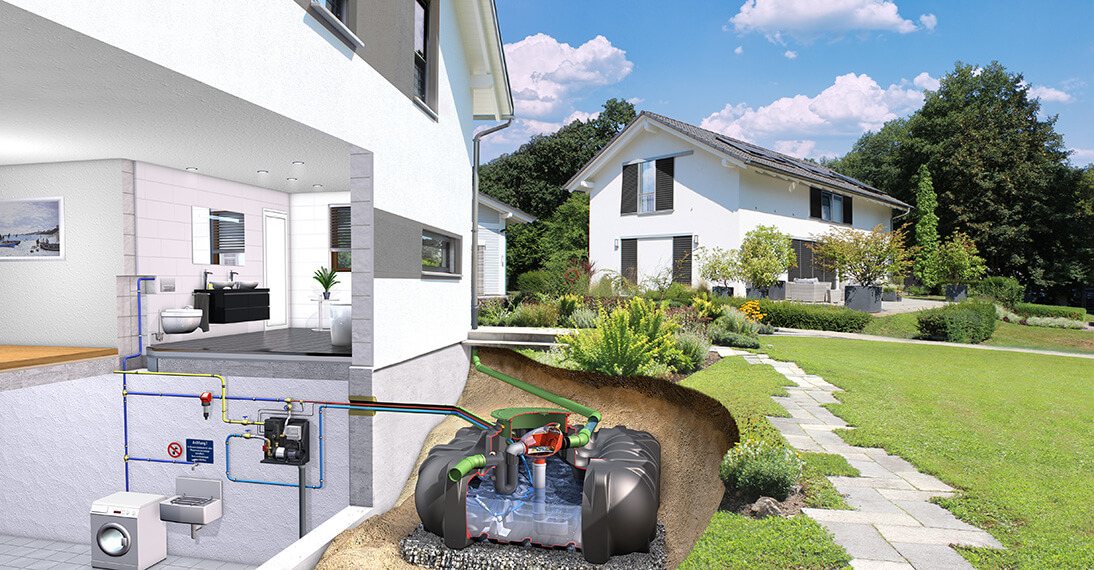 GRAF Regenwassertank unterirdisch: Carat & Platin für Ihr Zuhause